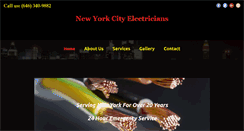 Desktop Screenshot of newyorkcityelectricians.us